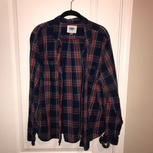 Women’s Old Navy Plaid Button Down Shirt